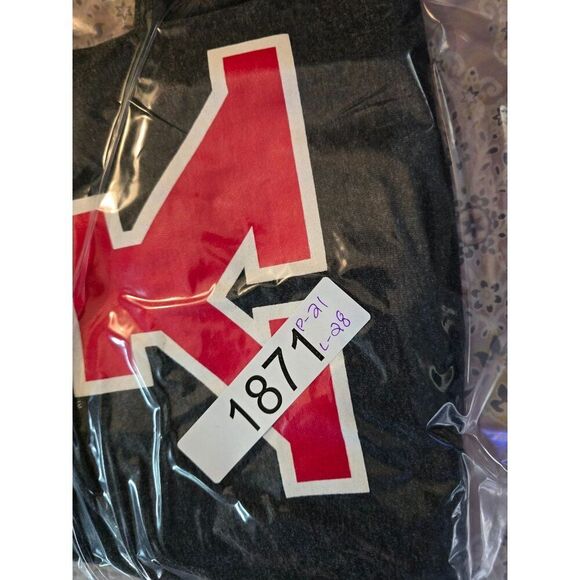 Youngstown State Penguins T-Shirt By Champion Size M Charcoal ncaa - Picture 4 of 4